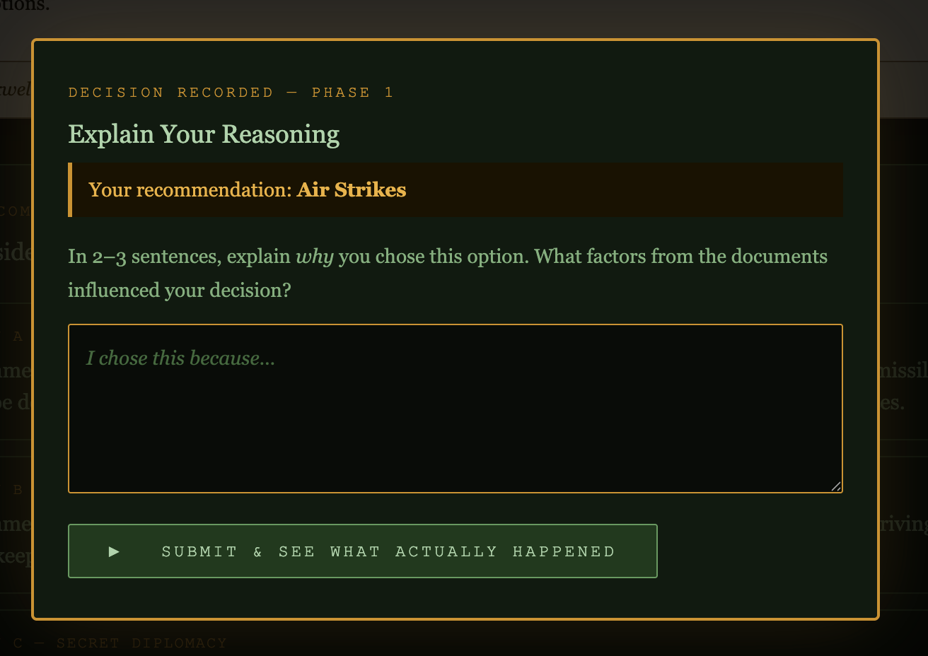 Cuban Missile Crisis screen 4