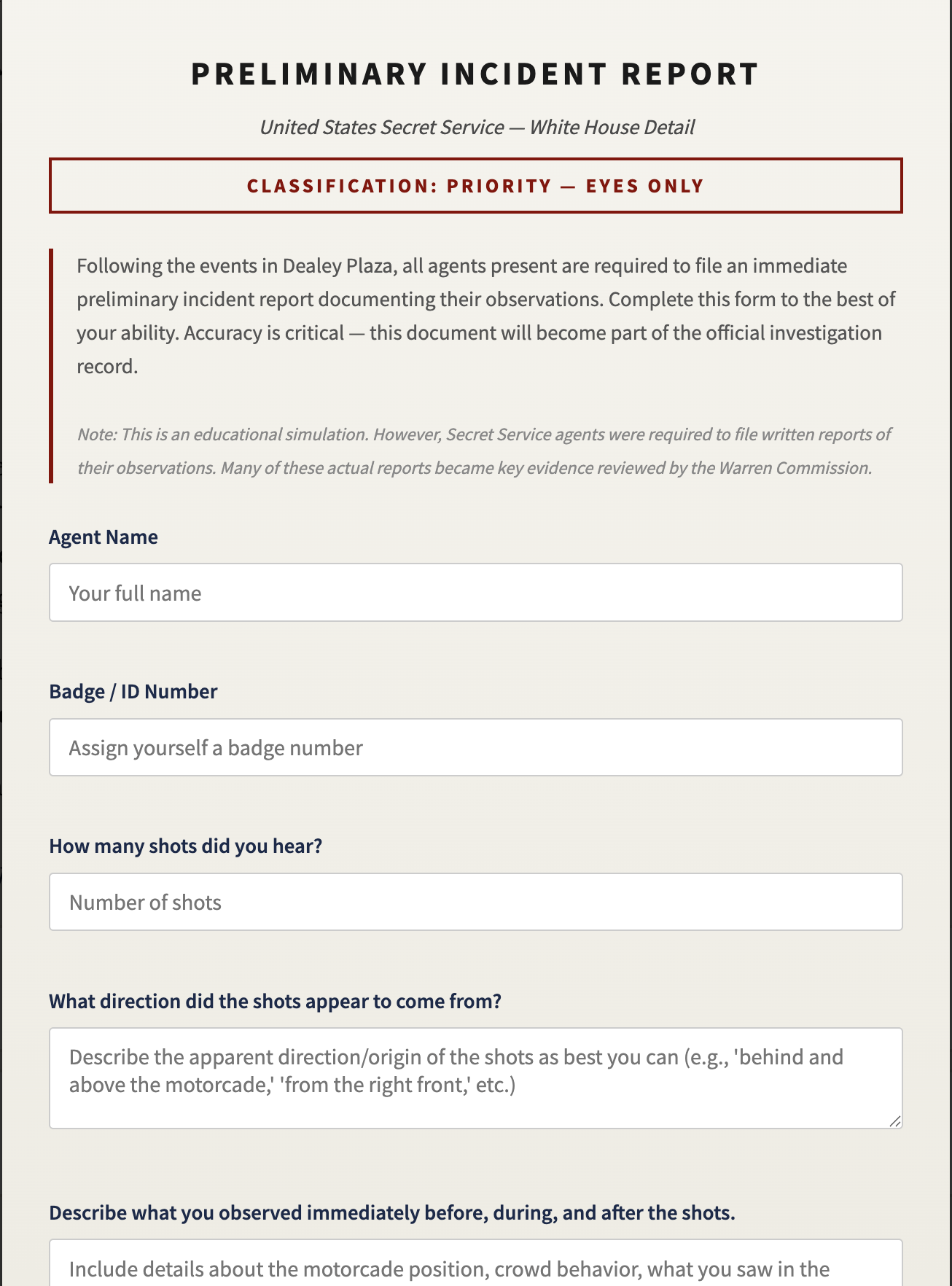 JFK simulation screen 3