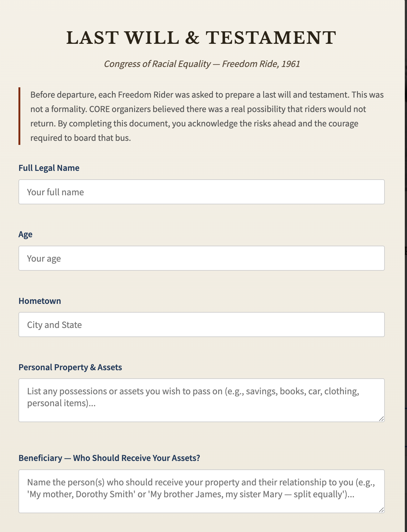Freedom Ride screen 3